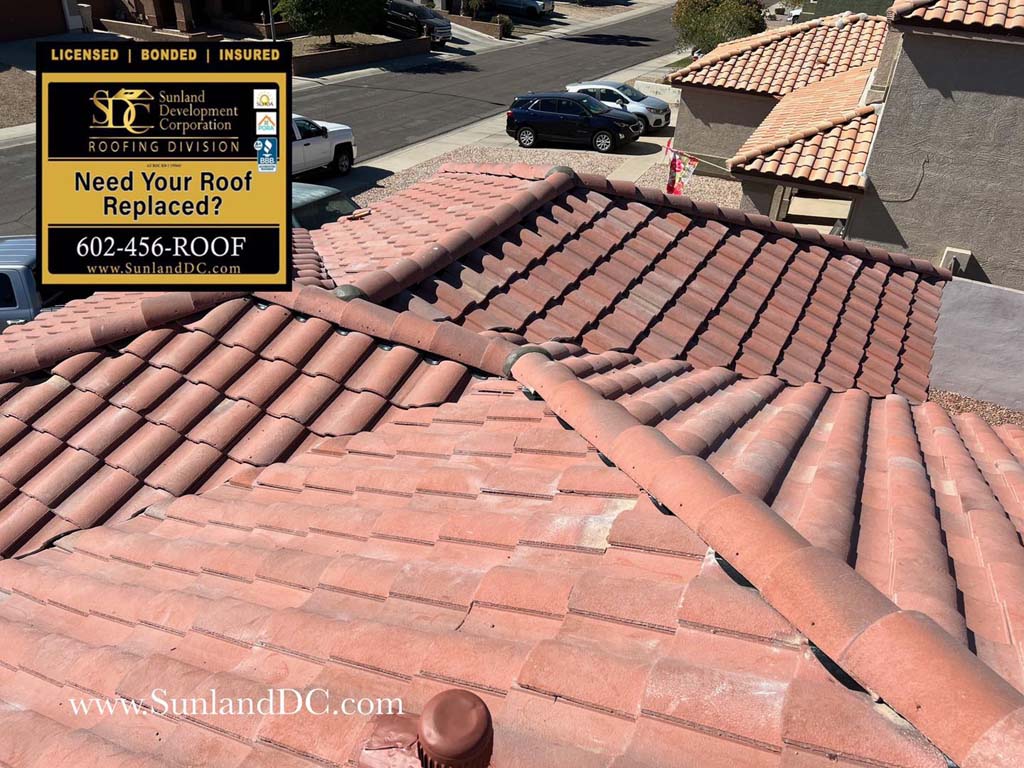 New Tile Re-Roof in the Peoria Area