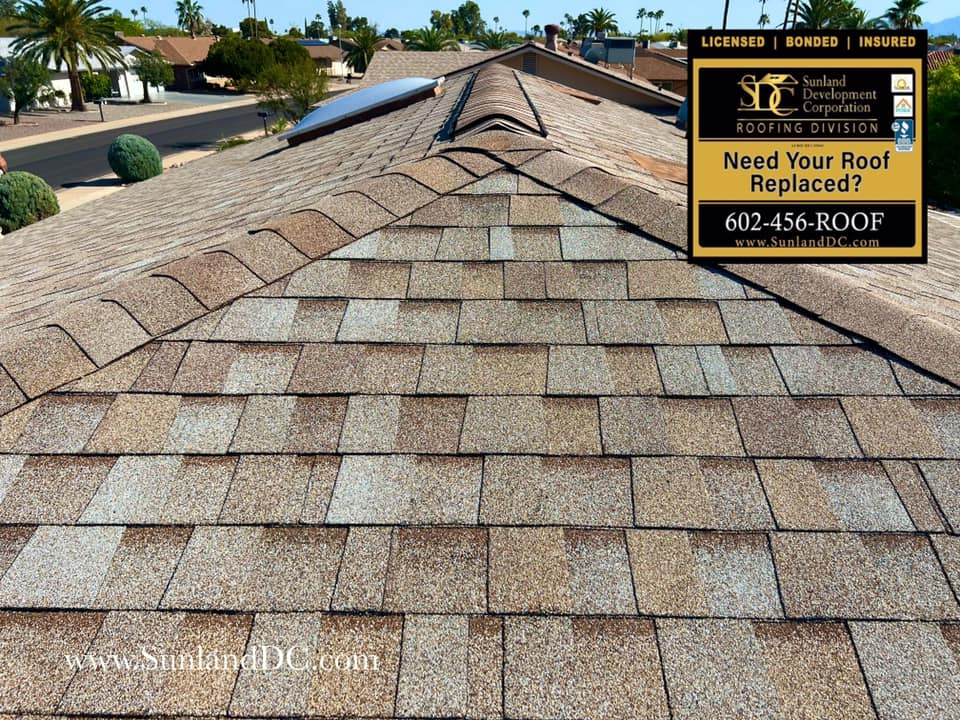 Finished Product: New Tamko Heritage Desert Sand Shingles